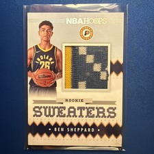 2023-24 Panini NBA Hoops - Rookie Sweaters Ben Sheppard #RSW-BEN (MEM, RC)