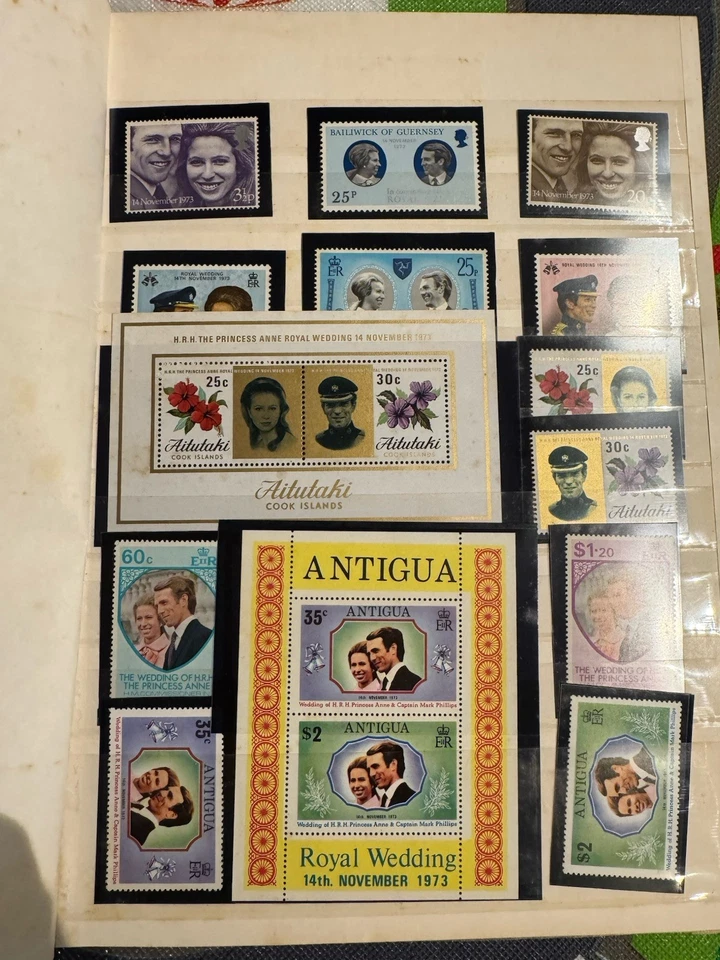 Colección de estampillas de la Commonwealth Mint-İnc estampillas especiales de Churchill Foto 2 de 4