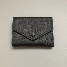 Travel Trifold Wallet Women Purse Genuine Leather Multi Credit Card Holder Bag