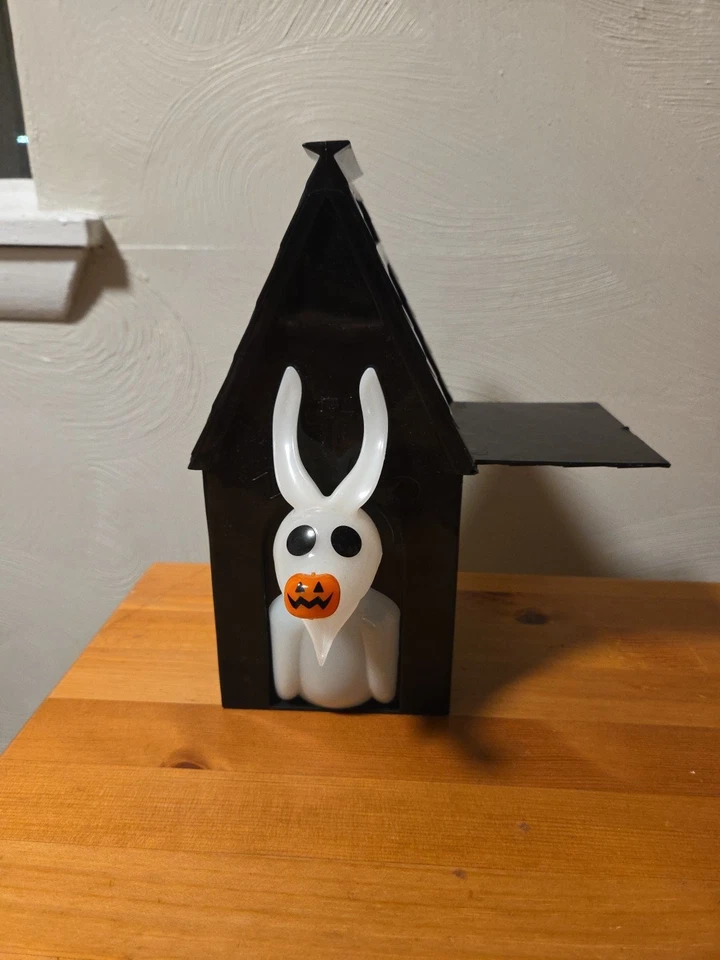 Cubo de palomitas de maíz Pesadilla antes de Navidad Zero Disneyland con nariz iluminada Foto 3 de 4