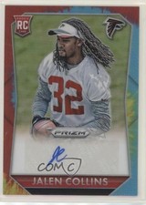 2015 Panini Prizm Rookie Signatures Tie-Dye 17/25 Jalen Collins #RS-JC Auto 03jn