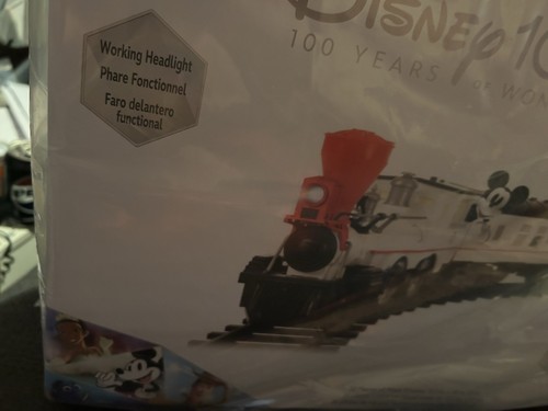 Lionel Disney 100 Years Of Wonder Battery Operated Train Set Factory Sealed Bag - Picture 2 of 12