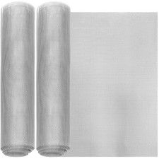 2 Pack 304 Stainless Steel Woven Wire Mesh Screen for Vent Filter