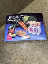 Vintage Weight Watchers Official Food Measurement Scale 1990 Tray Cup In Box