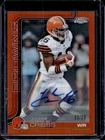 2025 Topps Chrome Josh Cribbs Orange Refractor (RAW)