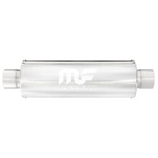 Magnaflow Muffler Race 4 Inlet4 Outlet Stainless Steel Polished Each 14163