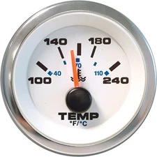 Sea Star Solutions White. Premier 2" Water Temperature. (62540P)