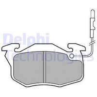 Delphi BremsbeläGe Bremsbelegsatz Vorne FüR Peugeot 106 II CitroëN Saxo ZX