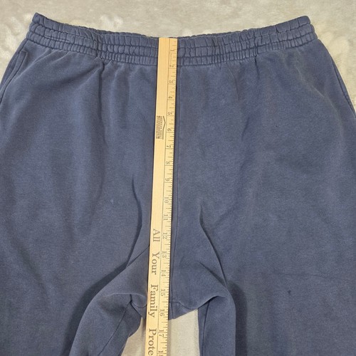 Vtg Y2k Joe Boxer Mens XL Blue Casual Lounge Pants Sweatpants Joggers Athleisure - Picture 2 of 11