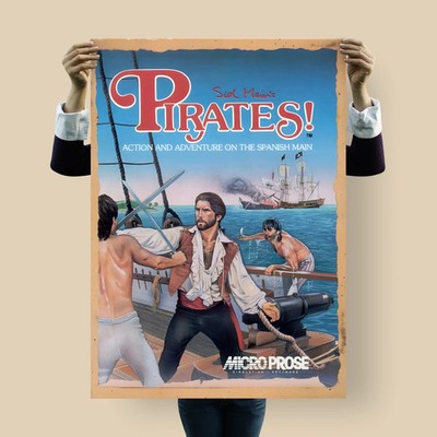 Sid Meier s Pirates! Poster | Action and Adventure on the Spanish Main