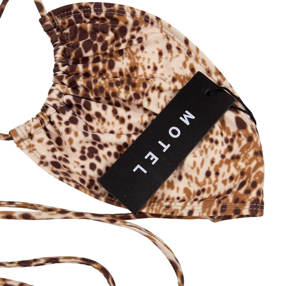 Top de bikini Motel Sand Leopard Simia Foto 3 de 3
