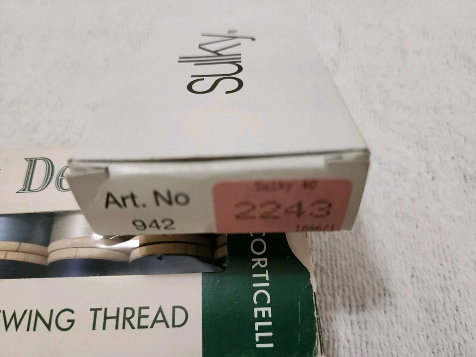 21 Vtg Spools Belding Corticello Silk + 3 Talon Silk Thread + 5 Sulky Thread Lot - Image 2 of 4