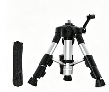 Aluminum Alloy Tripod Stand with 5 Height Settings for Precision Leveling Tasks