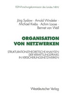Organisation Von Netzwerken Arnold Windeler (U. A.) Taschenbuch Xi Deutsch 1995