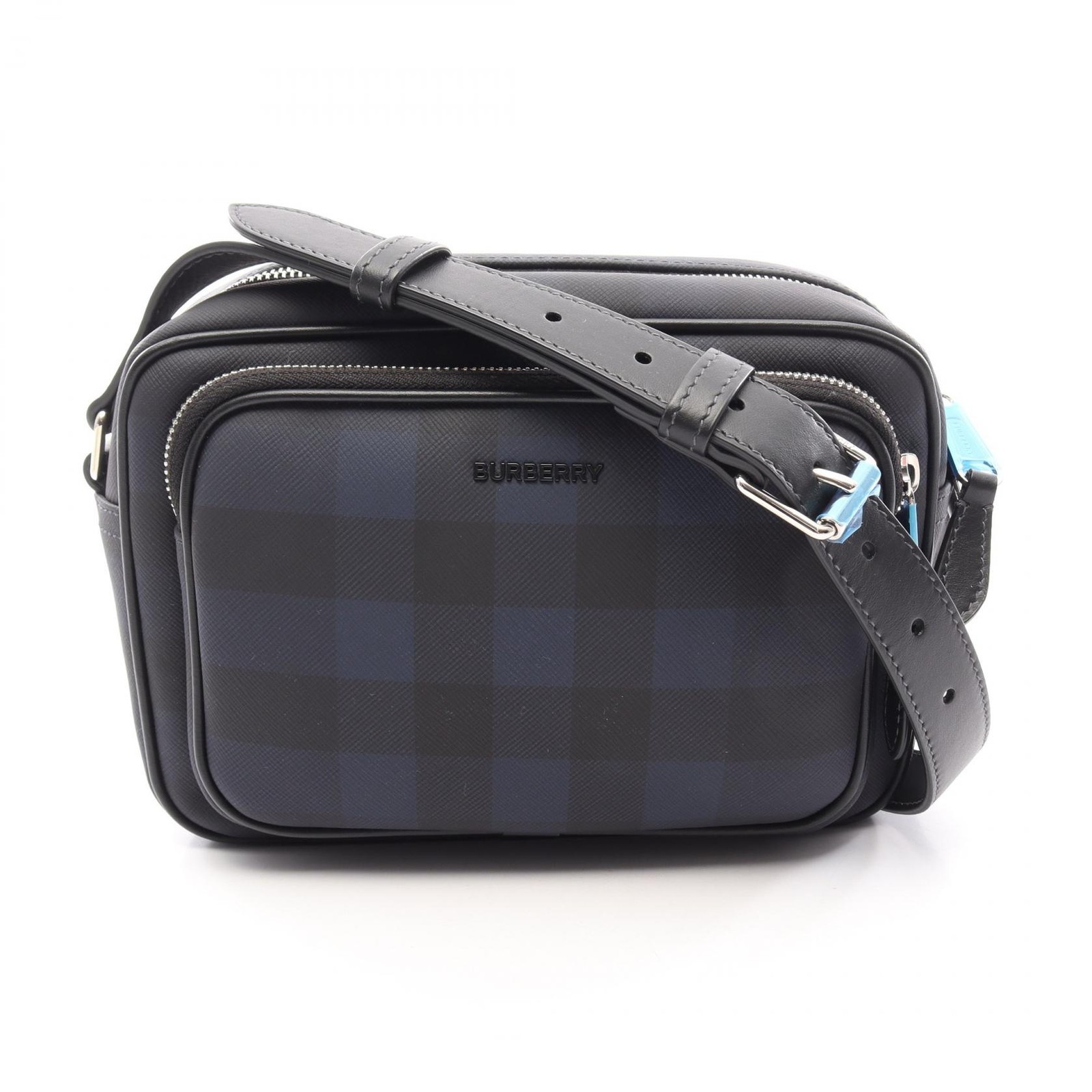 BURBERRY LONDON ML PADDY NCE Check Shoulder Bag 8073271 canvas leather ...