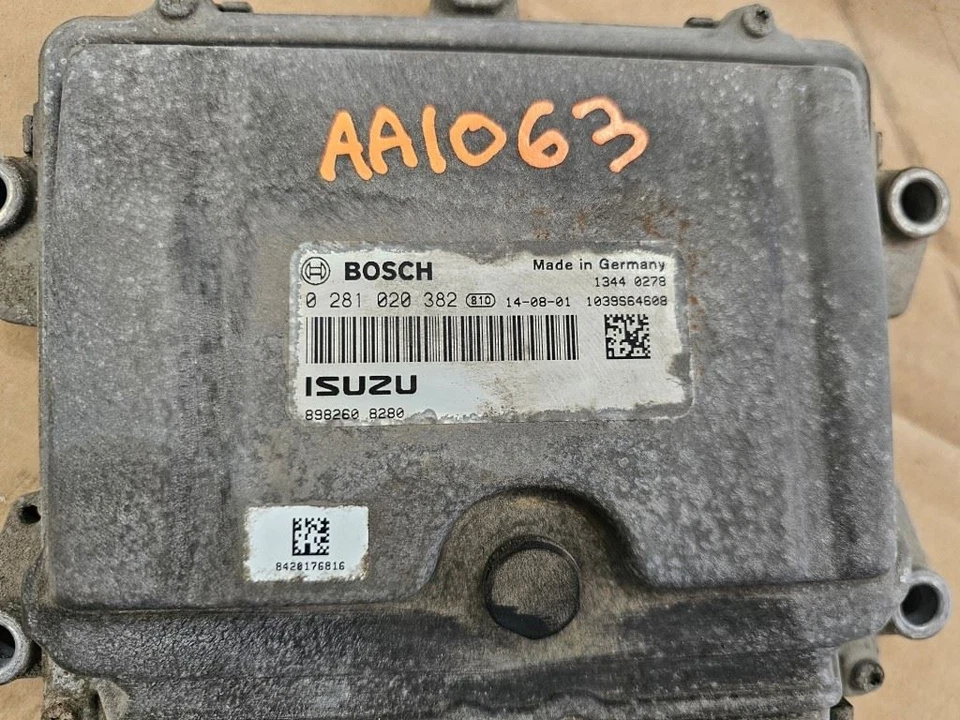 USED 2015 Isuzu NPR FUEL INJECTION CONTROL MODULE 898260 8280 Ship 5.2 Outrite  - Image 2 of 4