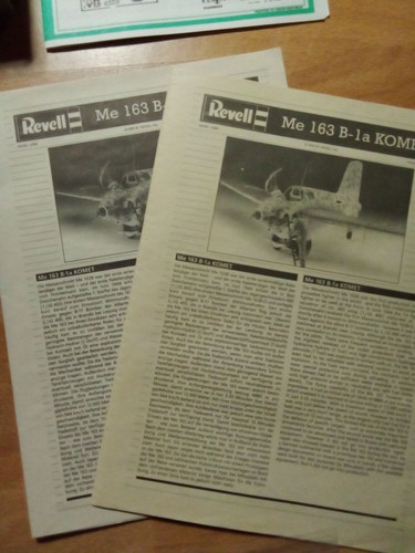 Flashback KLH8920 1:48 ME 163A Komet + Extras !!! - Bild 6 von 10