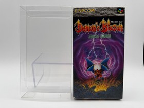 DEMON'S BLAZON / Demon's Crest Super Famicom With Box & Manual US Seller SFC1177