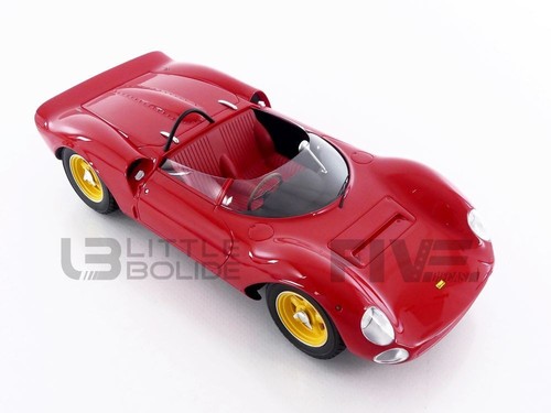 TECNOMODEL MYTHOS 1/18 - FERRARI 206 DINO SP FACTORY PRESS - 1965 TM18234B - Picture 8 of 12