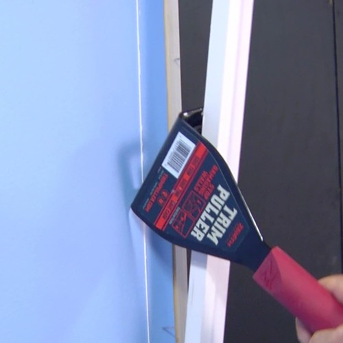 Hardened Steel Trim Puller - Efficient Pry Bar for Molding & Baseboard Removal - Picture 7 of 11