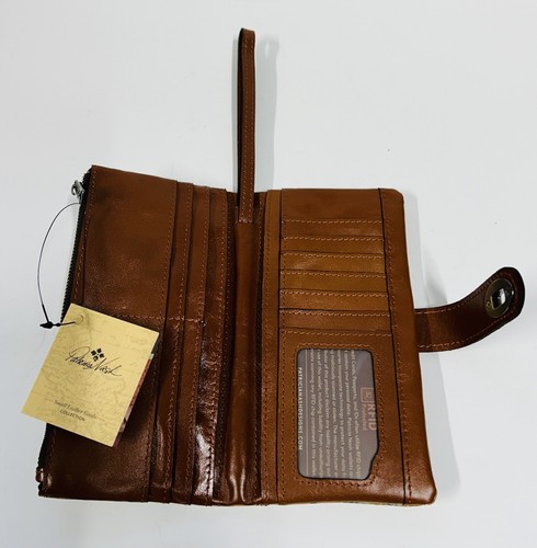 Patricia Nash Apricot Blossoms Collection Marielle Satchel, Wallet and Scarf NWT - Picture 5 of 10