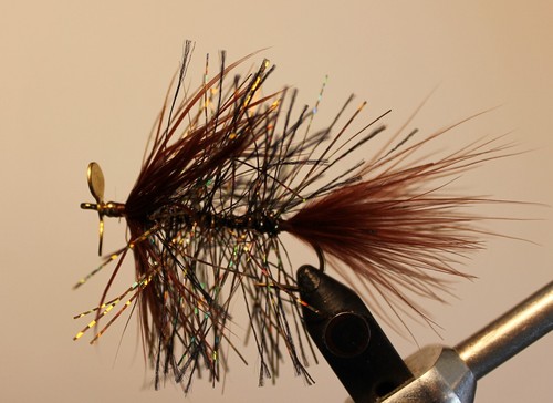 SPINNER BAITFISH SIZE 4 HOOK WET FISHING TROUT BASS - Picture 4 of 5