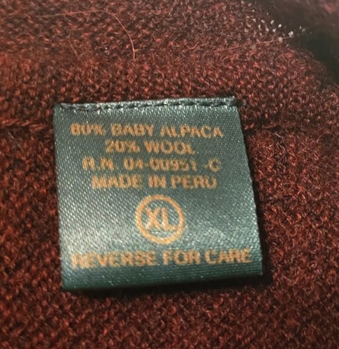 Pebble Beach Pullover Weste, Herren XL bestickt, Alpakawolle - Bild 4 von 8