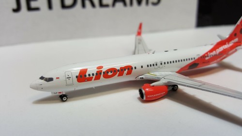 1/400 LION AIRLINES BOEING 737-900WL LION PARCEL.COM COLORS PK-LJF PHOENIX MODEL - Picture 4 of 11
