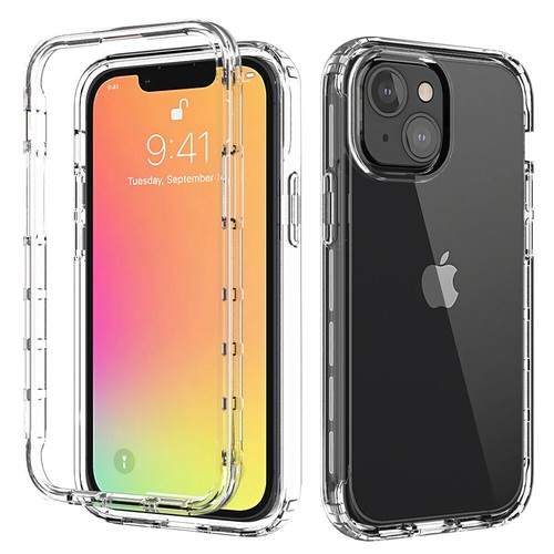 Funda protectora transparente para iPhone 11/12/13/14 Pro Max + Protector de pantalla + Protector de lente - Imagen 20 de 38