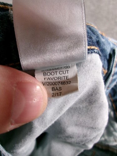 Old Navy Jean Youth 12 Blue Slim Bootcut Causal Medium Wash Faded - Picture 11 of 15