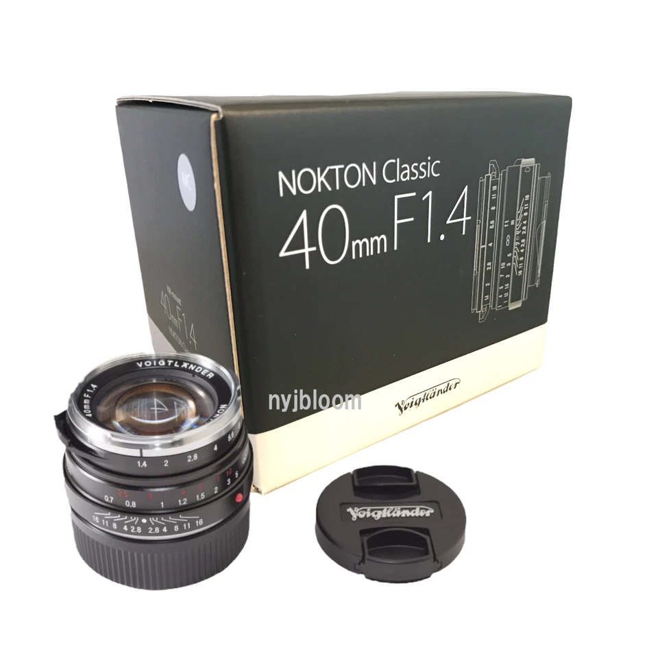 New Voigtlander NOKTON Classic 40mm f1.4 MC(Multi Coated) Lens - VM Mount Cosina - Image 3 of 4