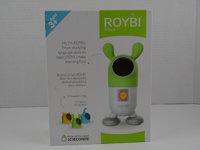 Toy Language Skills Robot Stem Roybi Smart Toy Used Tested Complete 