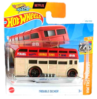 Hot Wheels Trouble Decker Bus Hw Fast Transit 5/5 2024 126/250 1:64 Modellauto