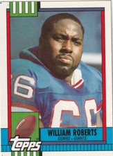 FREE SHIPPING-MINT-1990 Topps Traded #6T William Roberts New York Giants
