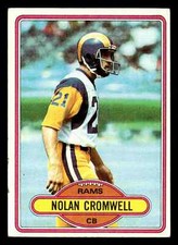 1980 Topps Nolan Cromwell #423 - Los Angeles Rams