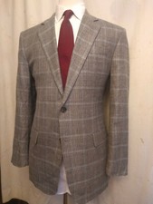 NWOT Brooks Brothers Madison Gray Silk Linen Wool Sport Coat 40R Retail 648