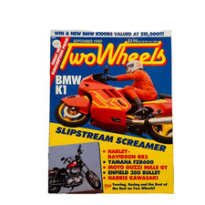 Two Wheels Australian Motorbike Magazine September 1989 BMW K1
