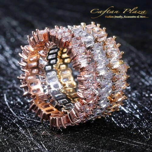 Baguette Modeschmuck-Ringe