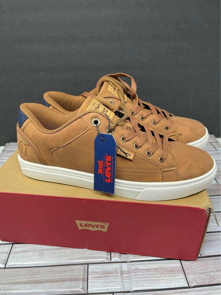 Levi's Mens Size 9.5 Jeffrey 501 Waxed 