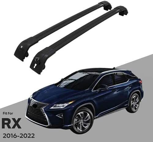 Lexus Cross Bars Rx 2Pcs Fits for Lexus RX 2016-2021 Roof Rail Racks Lockable Crossbars ...