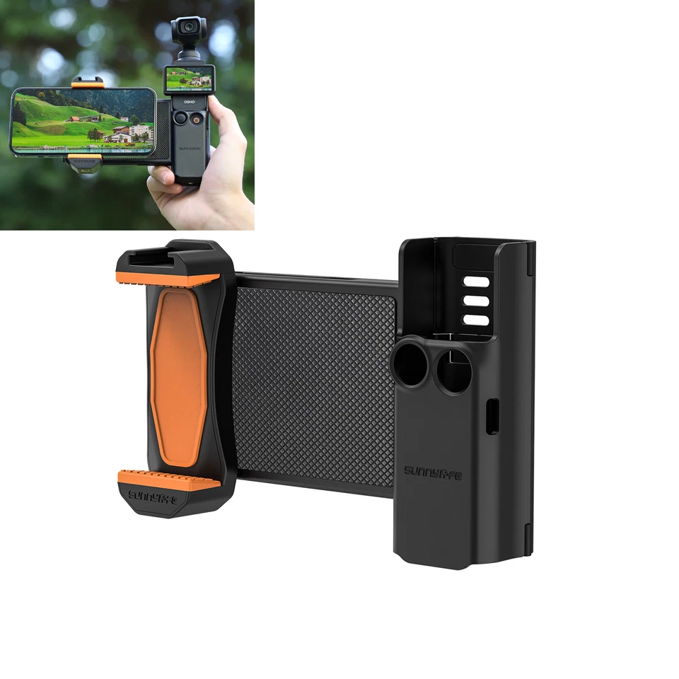 Extension Bracket Phone Clip Holder Protective Case For DJI OSMO Pocket 3 Camera - Image 2 of 4