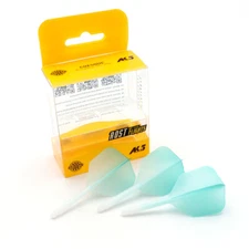 CUESOUL Integrated Dart Shaft and Flights Big Wing Shape Graduated Dark Green