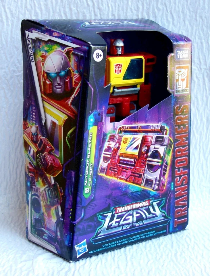 Transformers Generations Legacy Autobot Blaster & Eject Classe Voyager - Photo 2/3