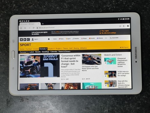 Samsung Galaxy Tablet E SM-T560 Tablet 9.6" Screen. 8GB Storage. SD CARD Slot. - Picture 5 of 20