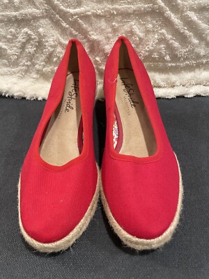 LifeStride Karma Espadrille Slip-on Wedges Women's Shoes 9 W (Wide) | eBay