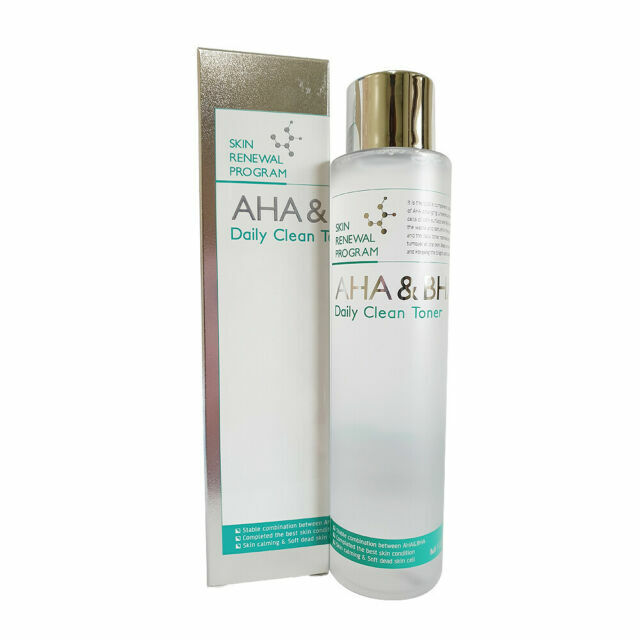 aha bha exfoliating toner