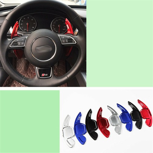 Blade Aluminum Steering Wheel Shift Paddle Shifter Extension For Audi Q7 2011-15 - Picture 10 of 10