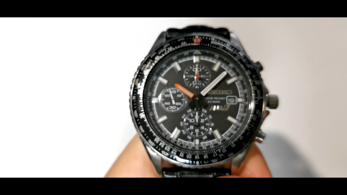 EXC Seiko ANA Flightmaster SZER022 7T92-0CF0 Black Dial EXC Seiko ANA Flightmaster SZER022 7T92-0CF0 Black Dial