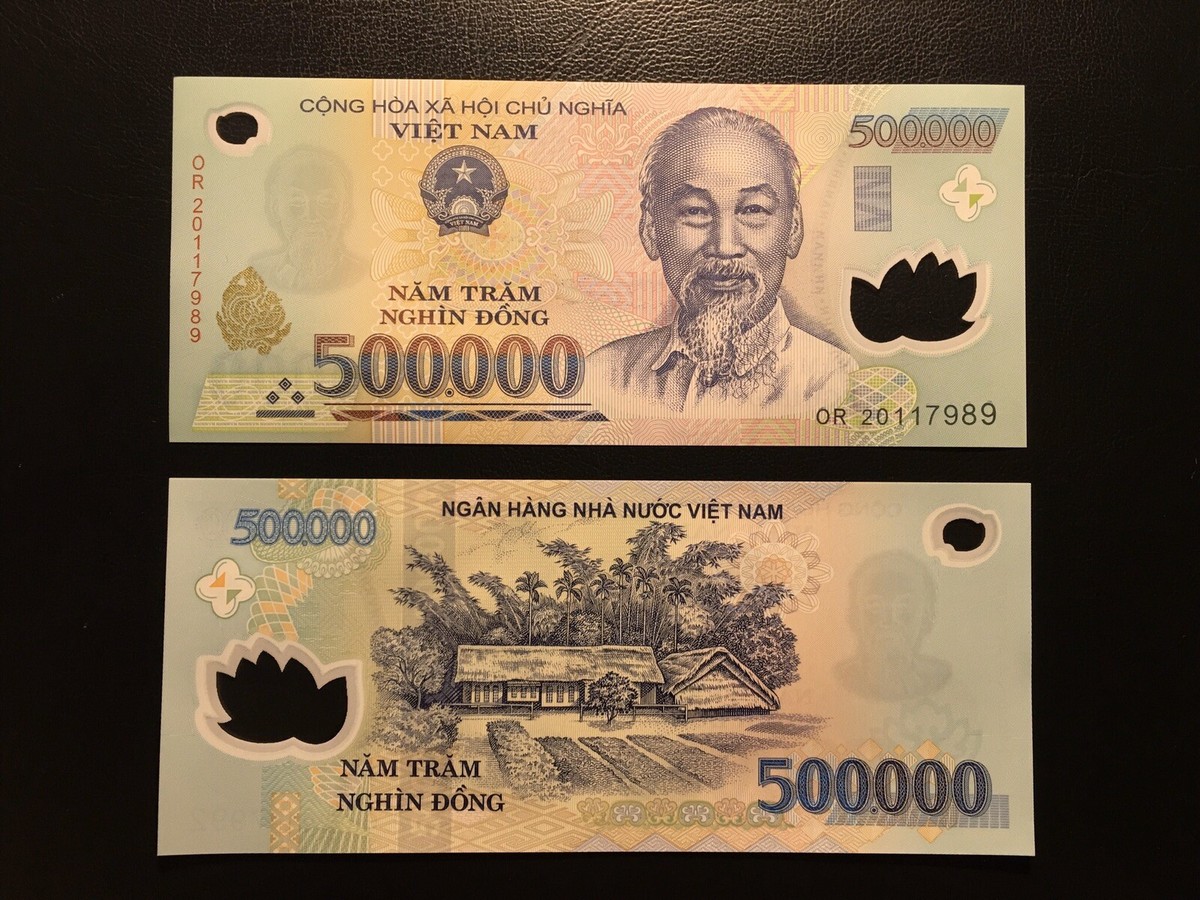 Vietnam 500000 Dong Polymer 2017-2021 Pick 124 UNC - GEM UNC | eBay UK