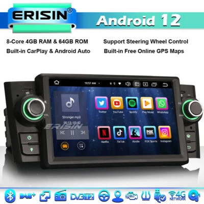 8-Cœurs 64GO Android 13.0 Autoradio GPS Fiat Punto Linea CarPlay DAB+WiFi BT 5.0 - Photo 1/4